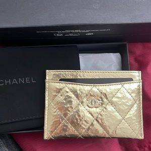 Chanel card holder